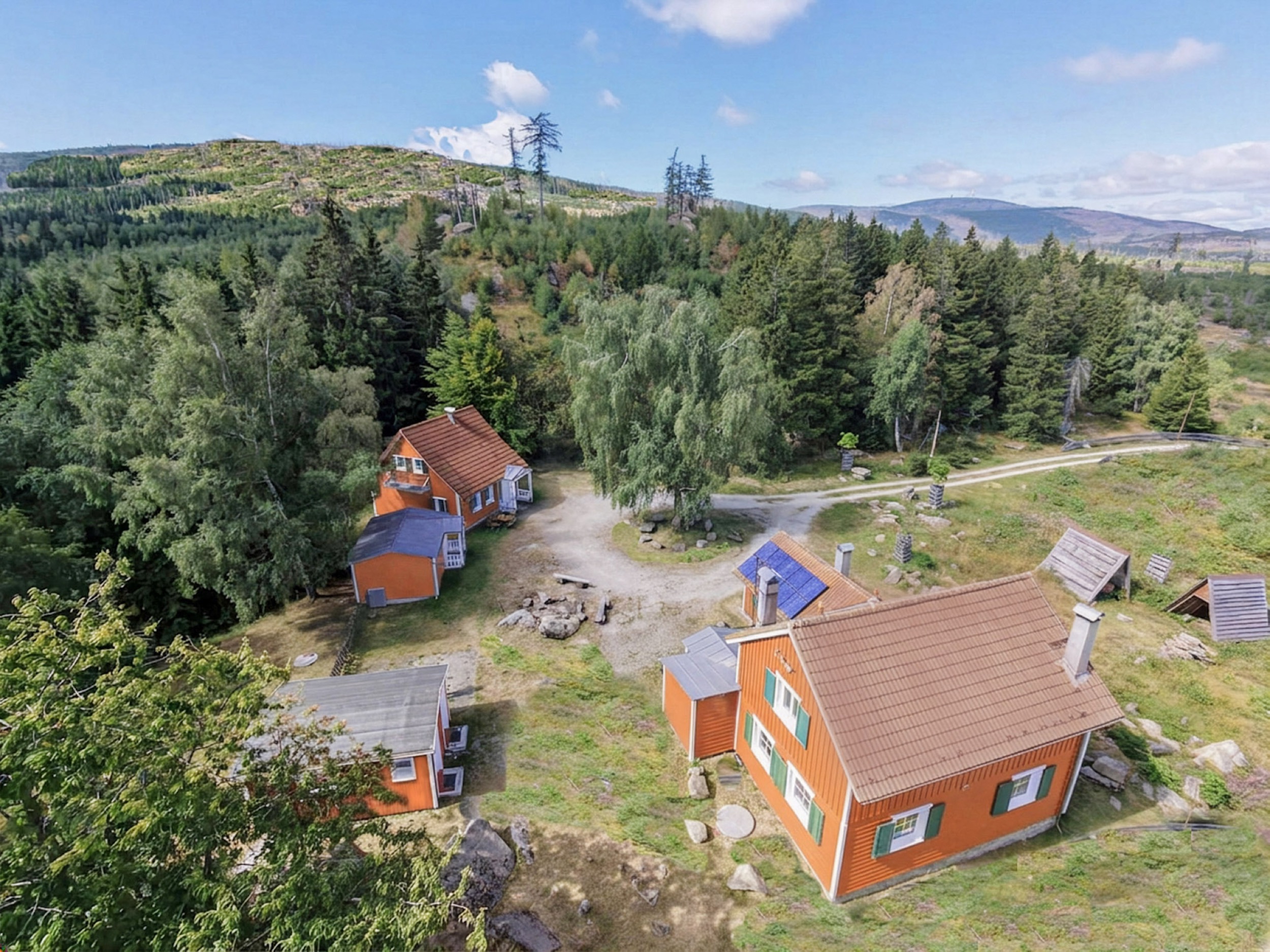 Carlshof aufnahme drone alle haueser