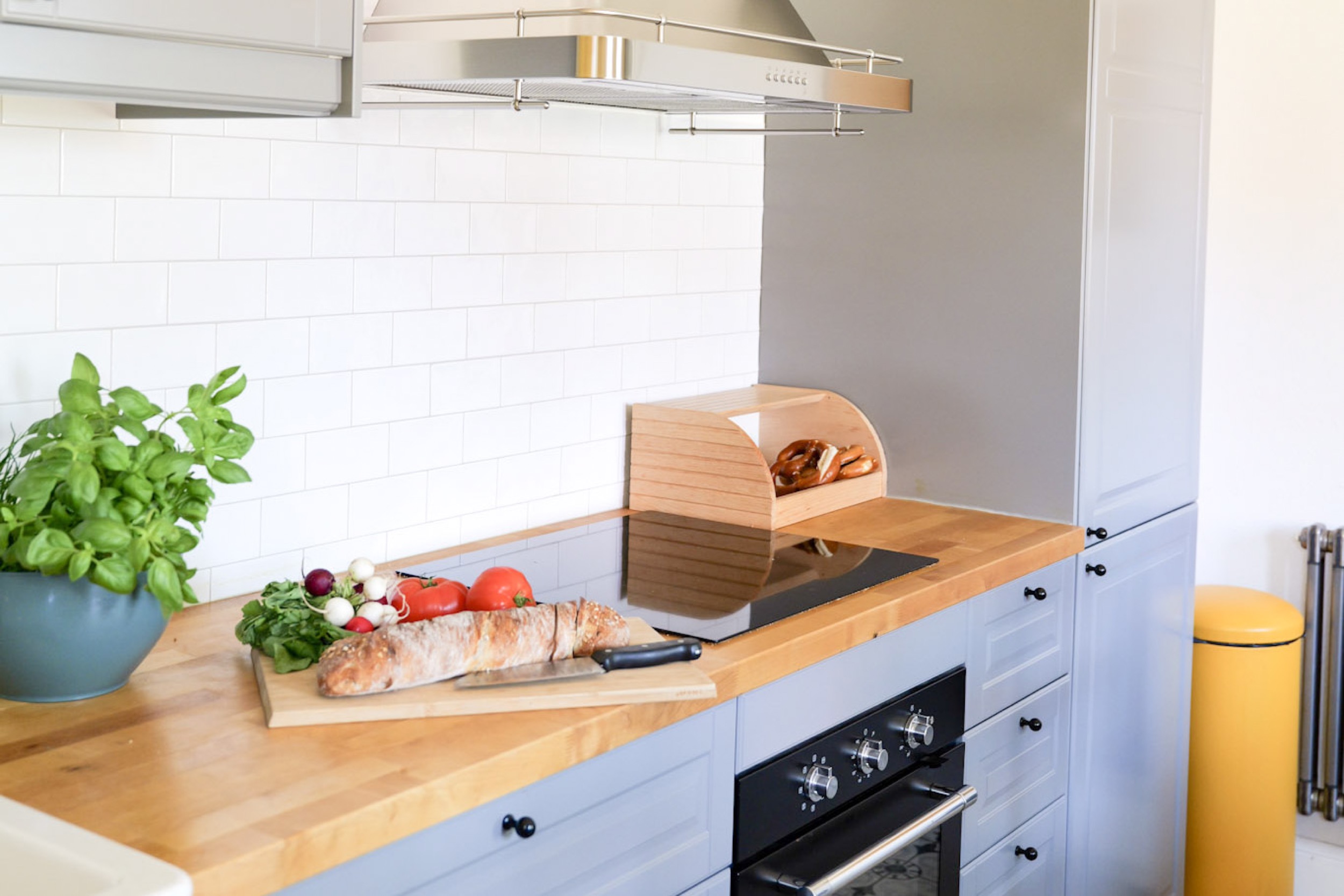 Hexenhaus kueche mit baguette theke