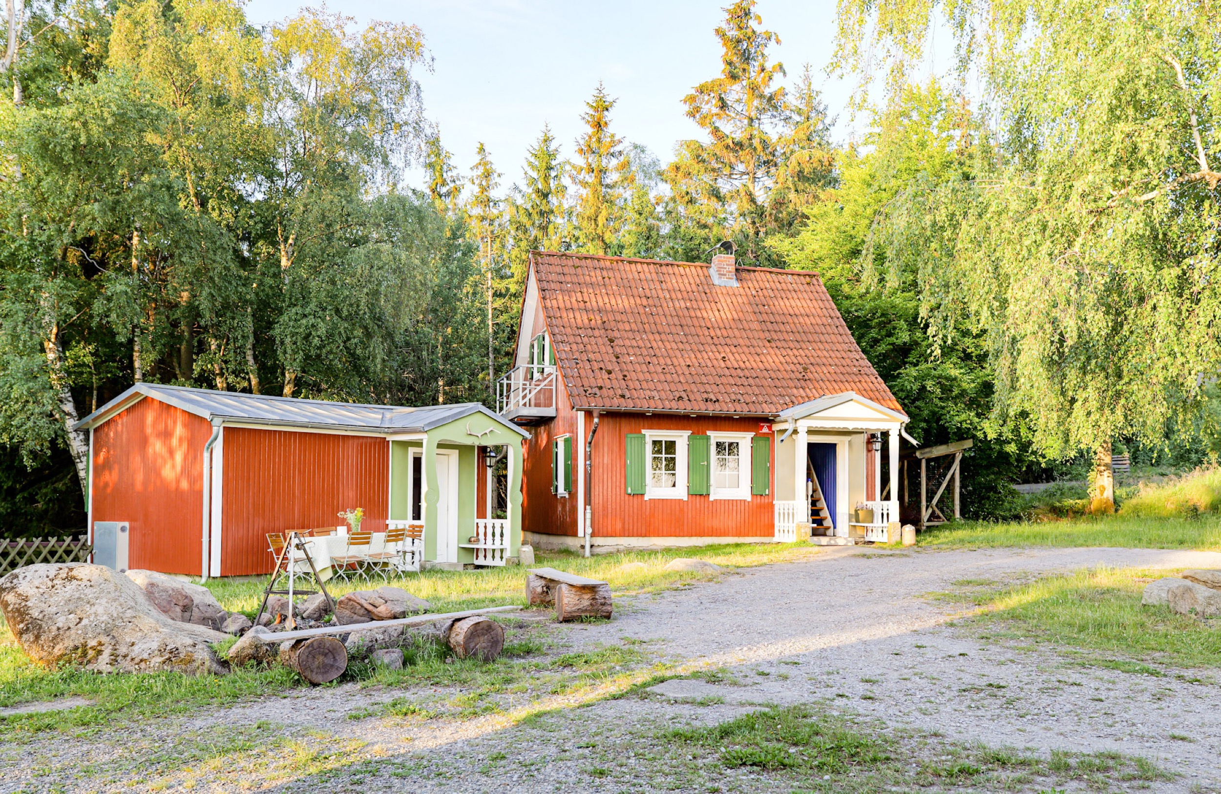 hexenhaus in der sonne